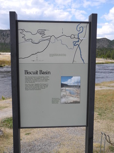 Übersichtsplan Biscuit Basin